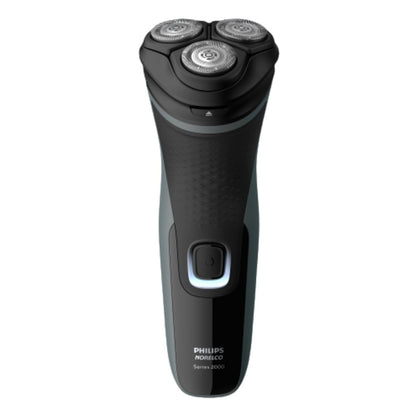 Norelco Shaver 2300 front view with ComfortCut blades