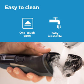 Norelco Shaver 2300 showing 4D Flex Heads