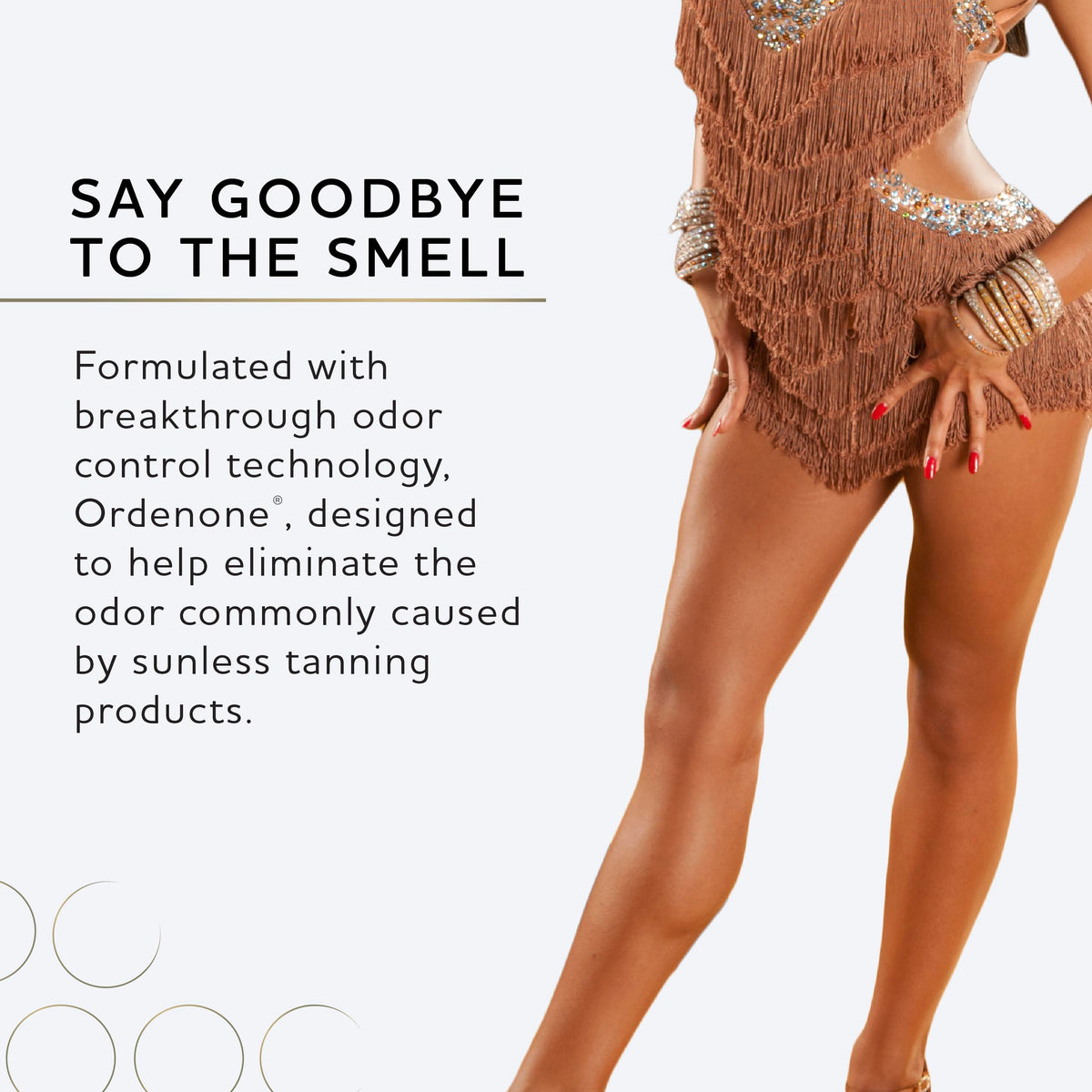 Norvell Competition Tan in a tanning studio environment