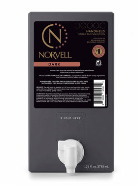 Norvell Premium Spray Tan Solution Dark 128 fl oz front view