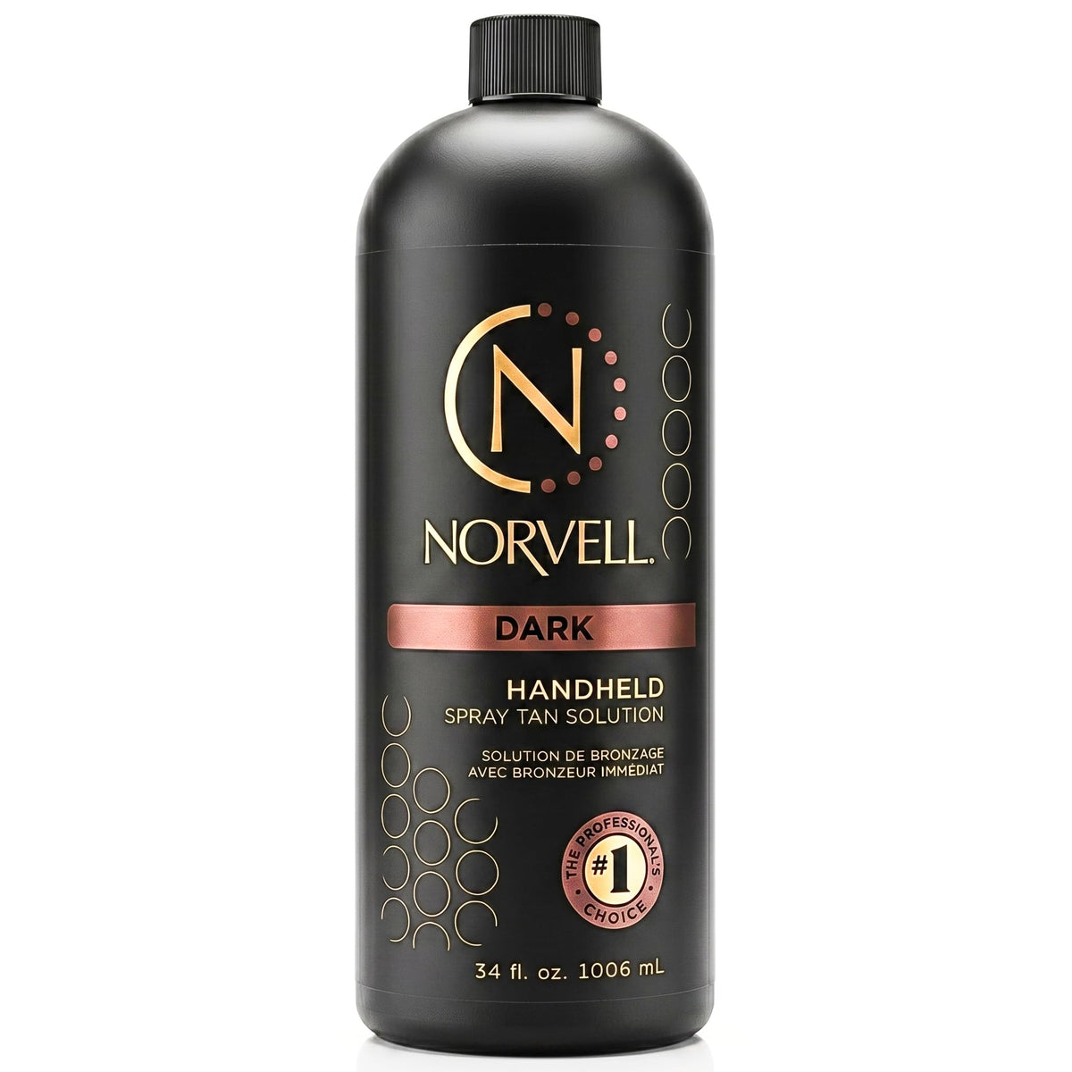 Norvell Premium Spray Tan Solution Dark 34 fl oz front view