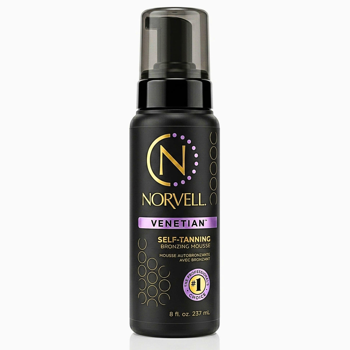 Norvell Venetian Sunless Tanner Mousse 8 fl oz front view