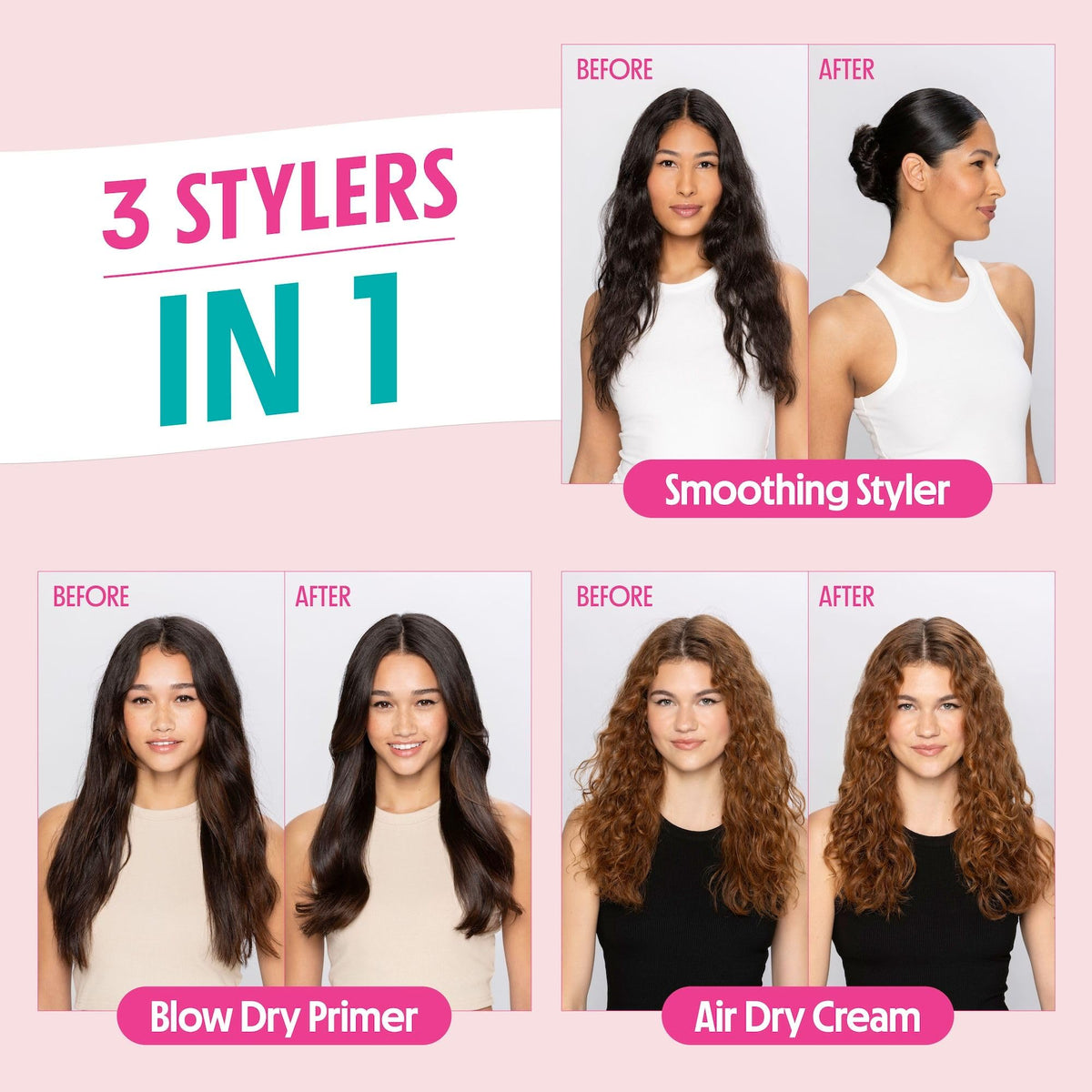 Not Your Mother's All Eyes On Me 3-in-1 Hair Styling Cream back view