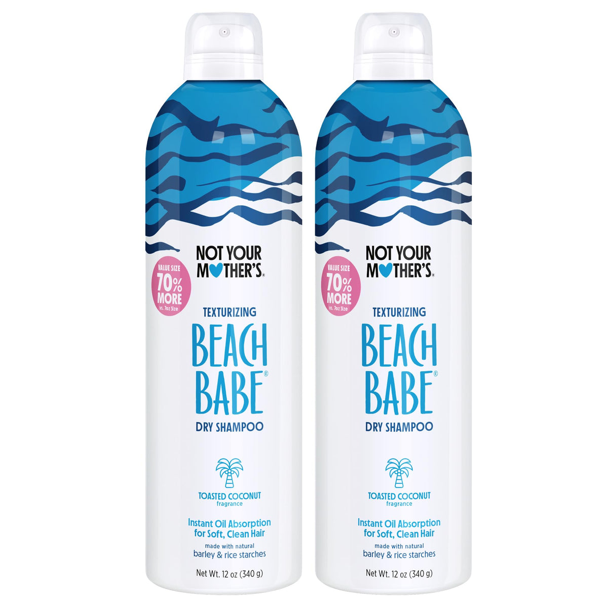 Not Your Mother's Beach Babe Jumbo Dry Shampoo front view