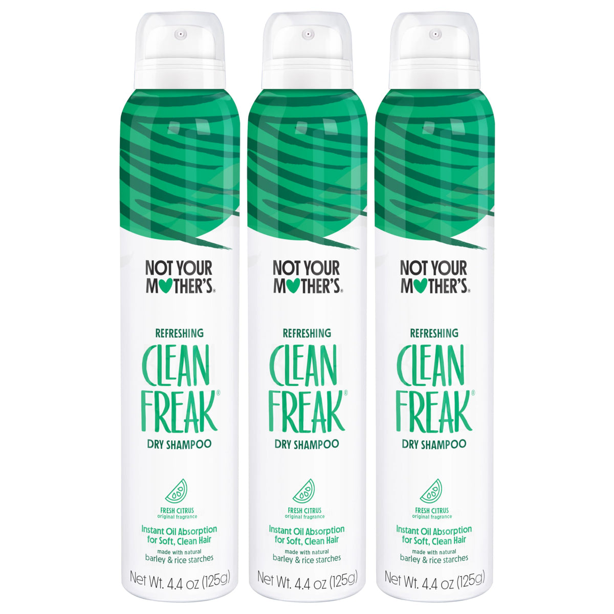 Not Your Mother's Clean Freak Original Dry Shampoo 3-Pack front view