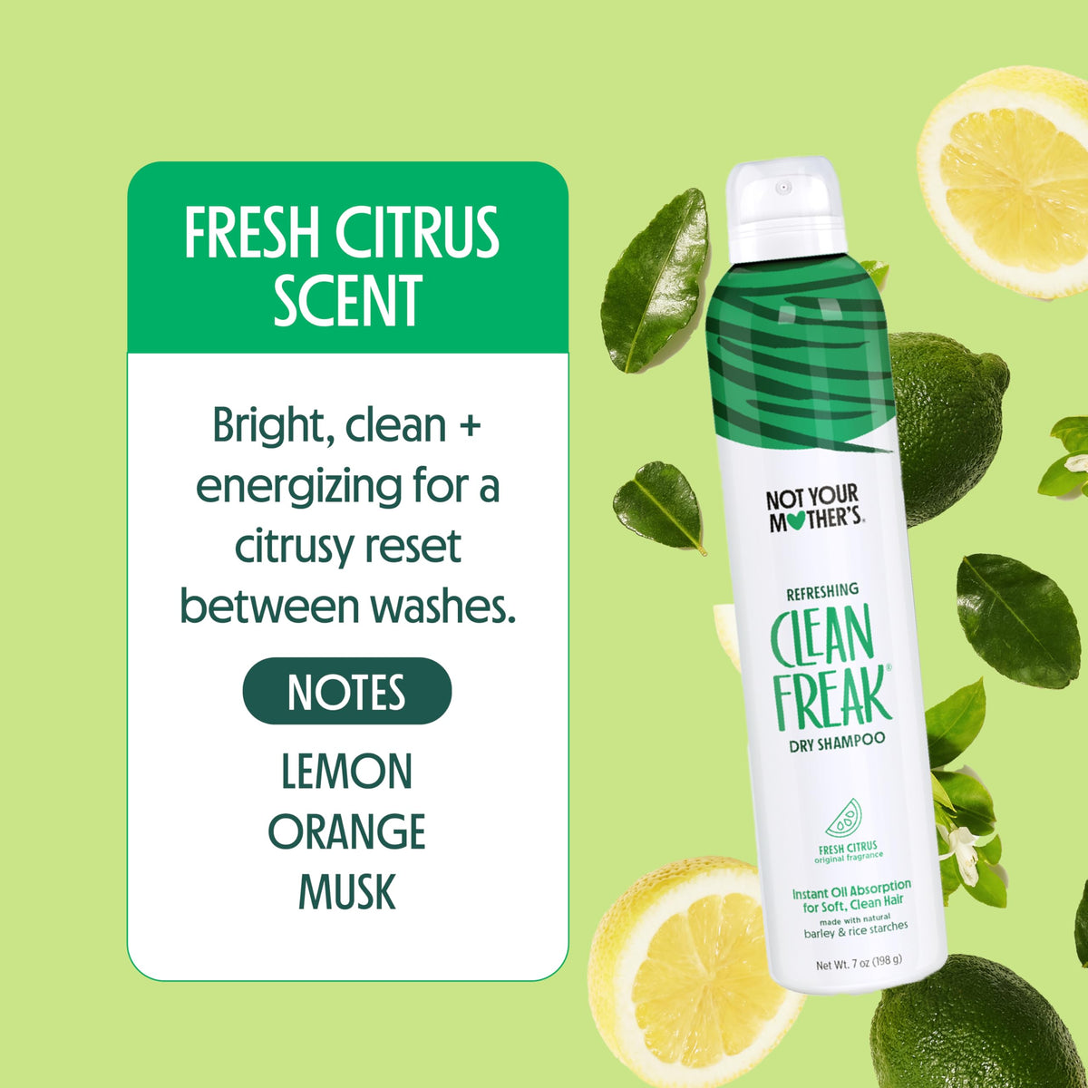 Not Your Mother's Clean Freak Original Dry Shampoo 3-pack packaging