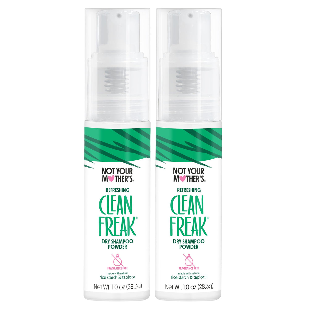 Not Your Mother's Clean Freak Unscented Dry Shampoo Powder front view