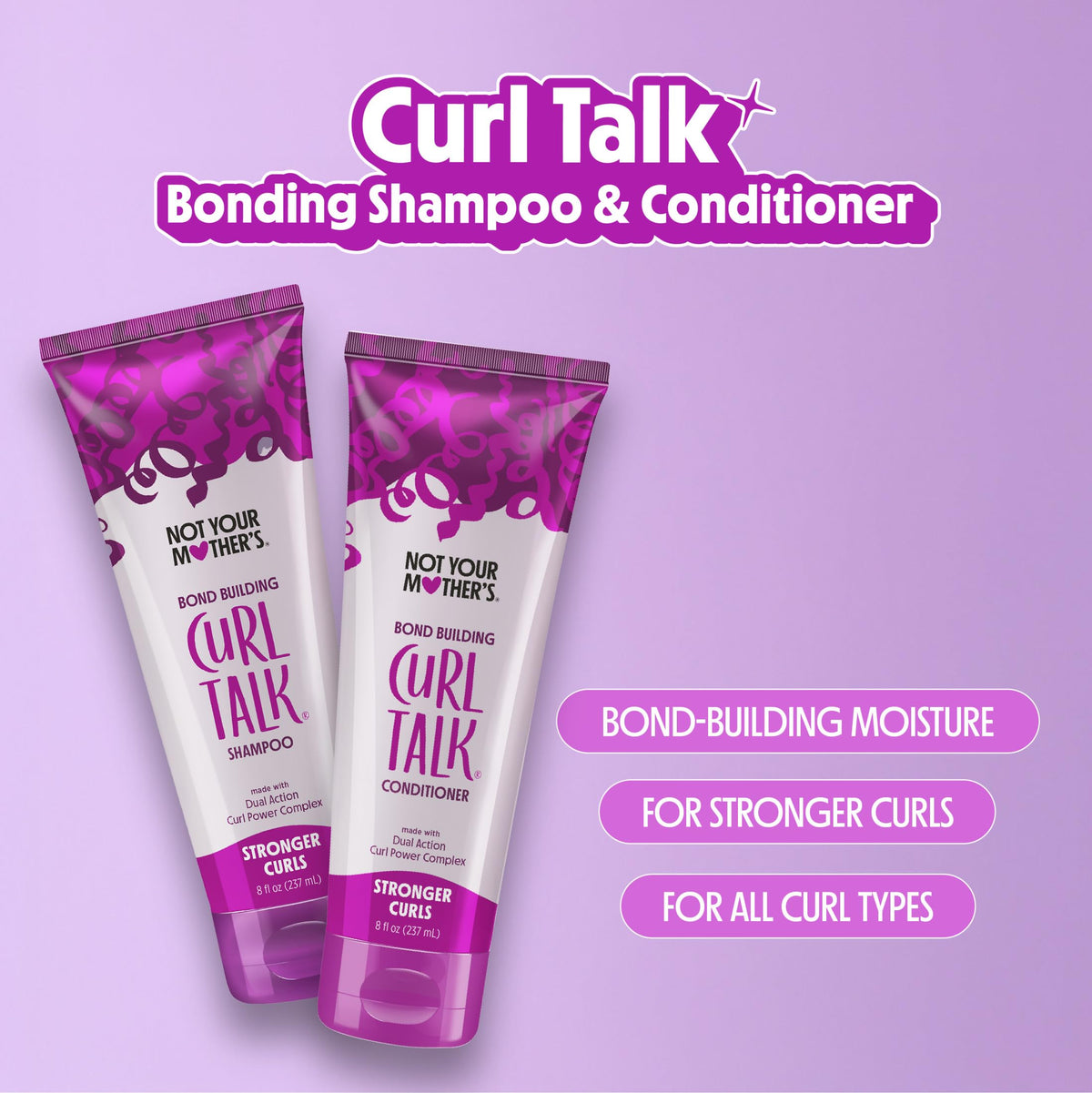 Not Your Mother's Curl Talk Bond Building Conditioner front view