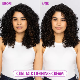 Not Your Mother's Curl Talk Curl Defining Cream texture close-up