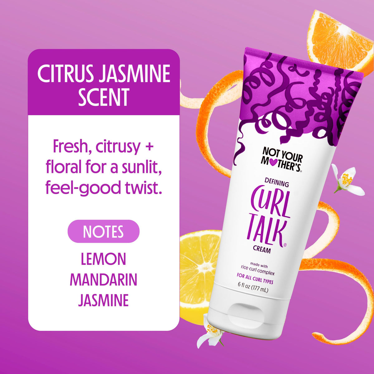 Not Your Mother's Curl Talk Gel in a bathroom setting