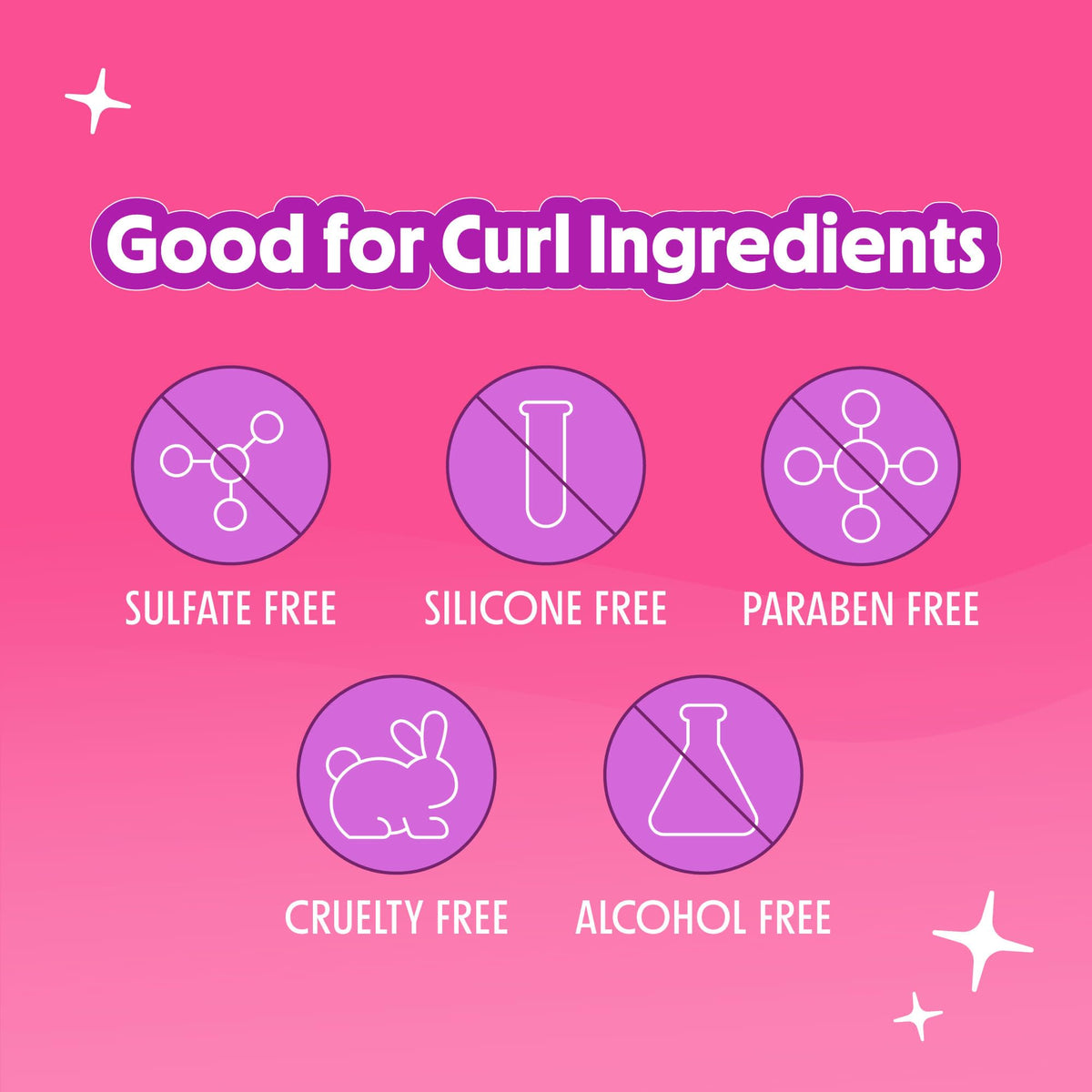 Not Your Mother's Curl Talk Gel with ingredients