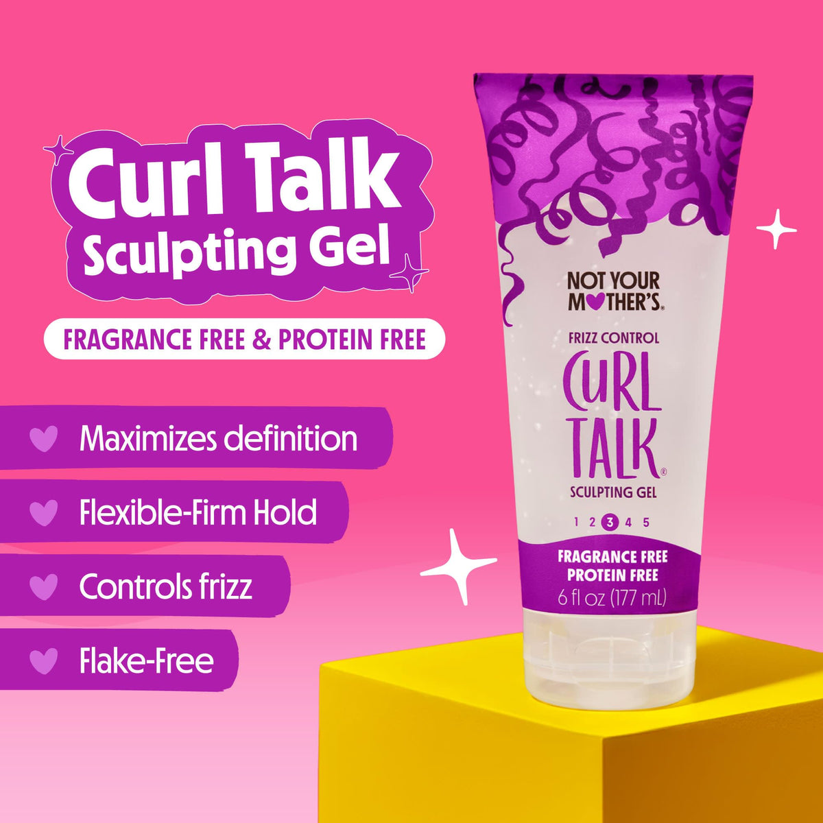 Not Your Mother's Curl Talk Sculpting Gel and Defining Cream together