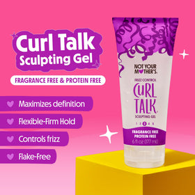 Not Your Mother's Curl Talk Sculpting Gel and Defining Cream together