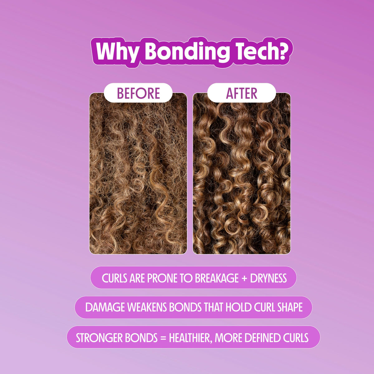 Not Your Mother's Curl Talk Shampoo lathering on hair