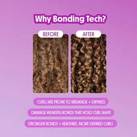 Not Your Mother's Curl Talk Shampoo lathering on hair