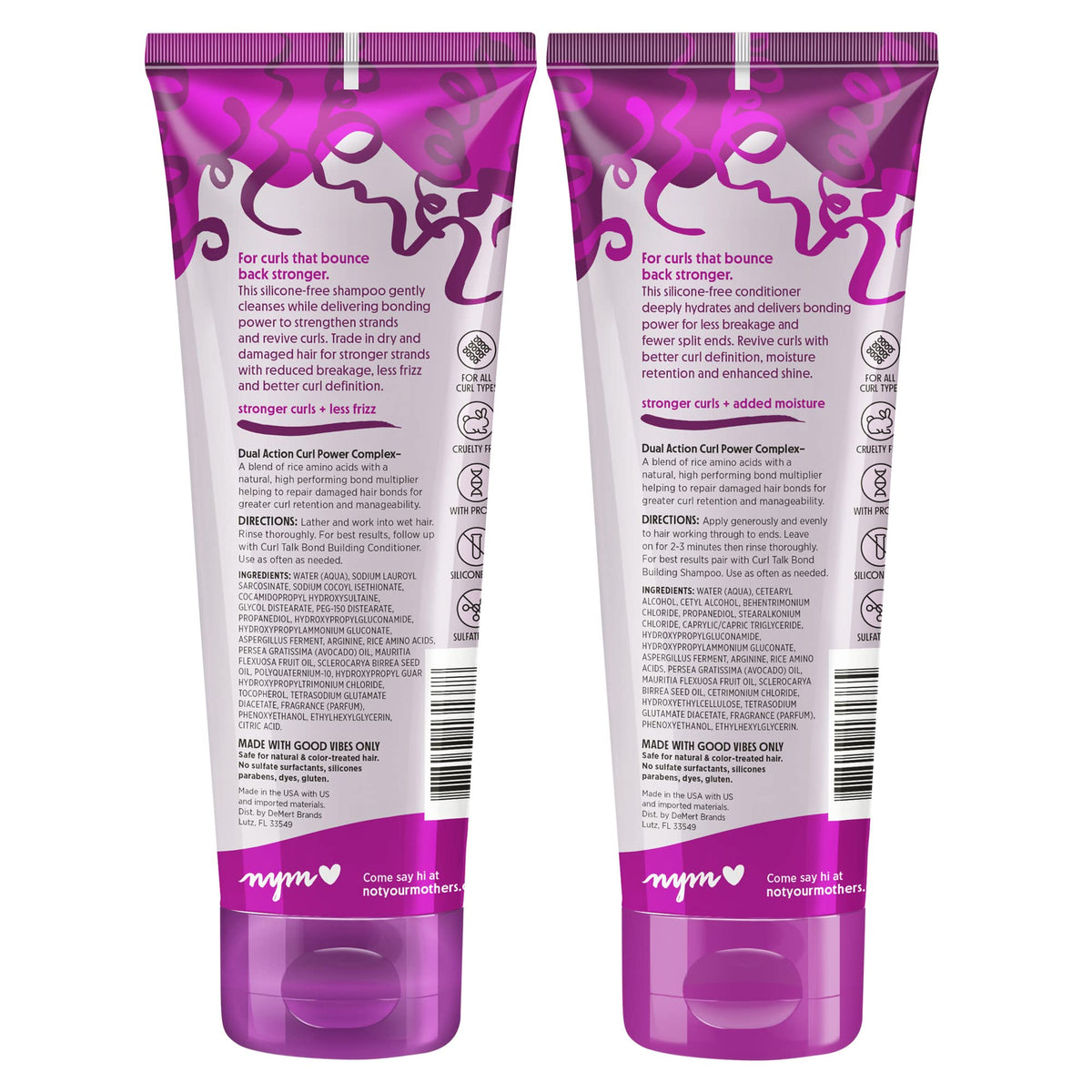 Not Your Mother's Curl Talk Shampoo texture close-up