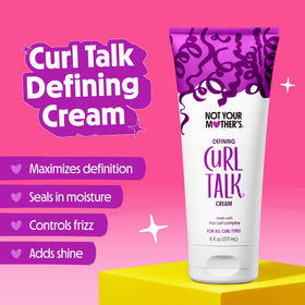 Not Your Mother's Curl Talk Spray Gel and Cream side view