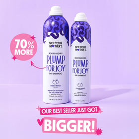 Not Your Mother's Jumbo Dry Shampoo with other hair products