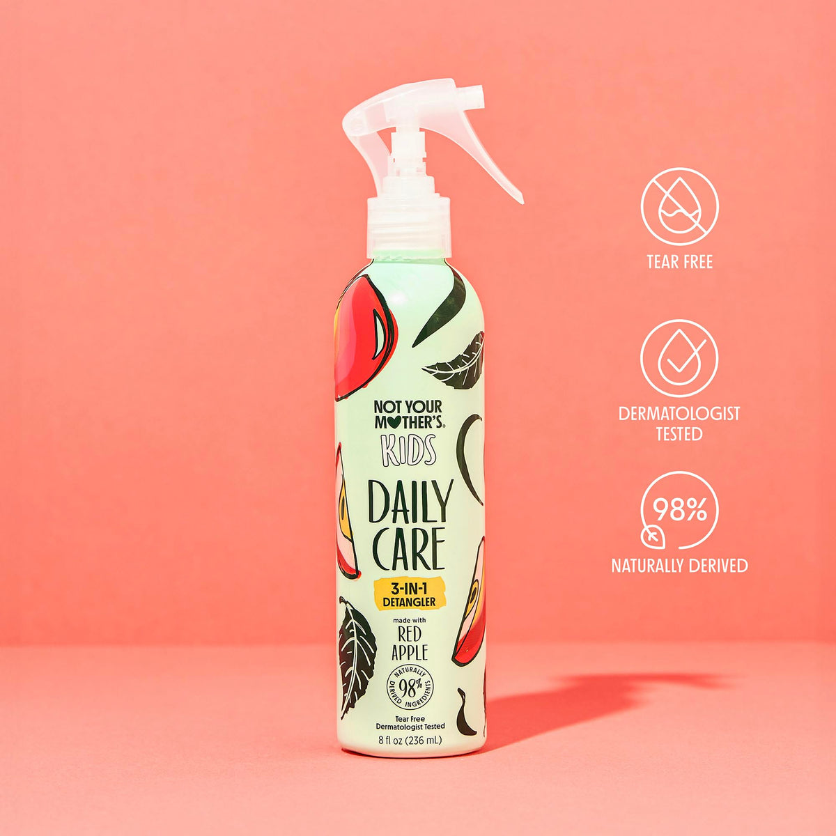 Not Your Mother's Kids Daily Care Detangler spray side view