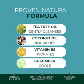 NOVEHA Cleanser ingredients list on packaging