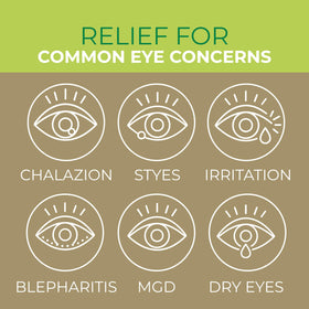 NOVEHA Eyelid & Lash Wipes being used on the eye area
