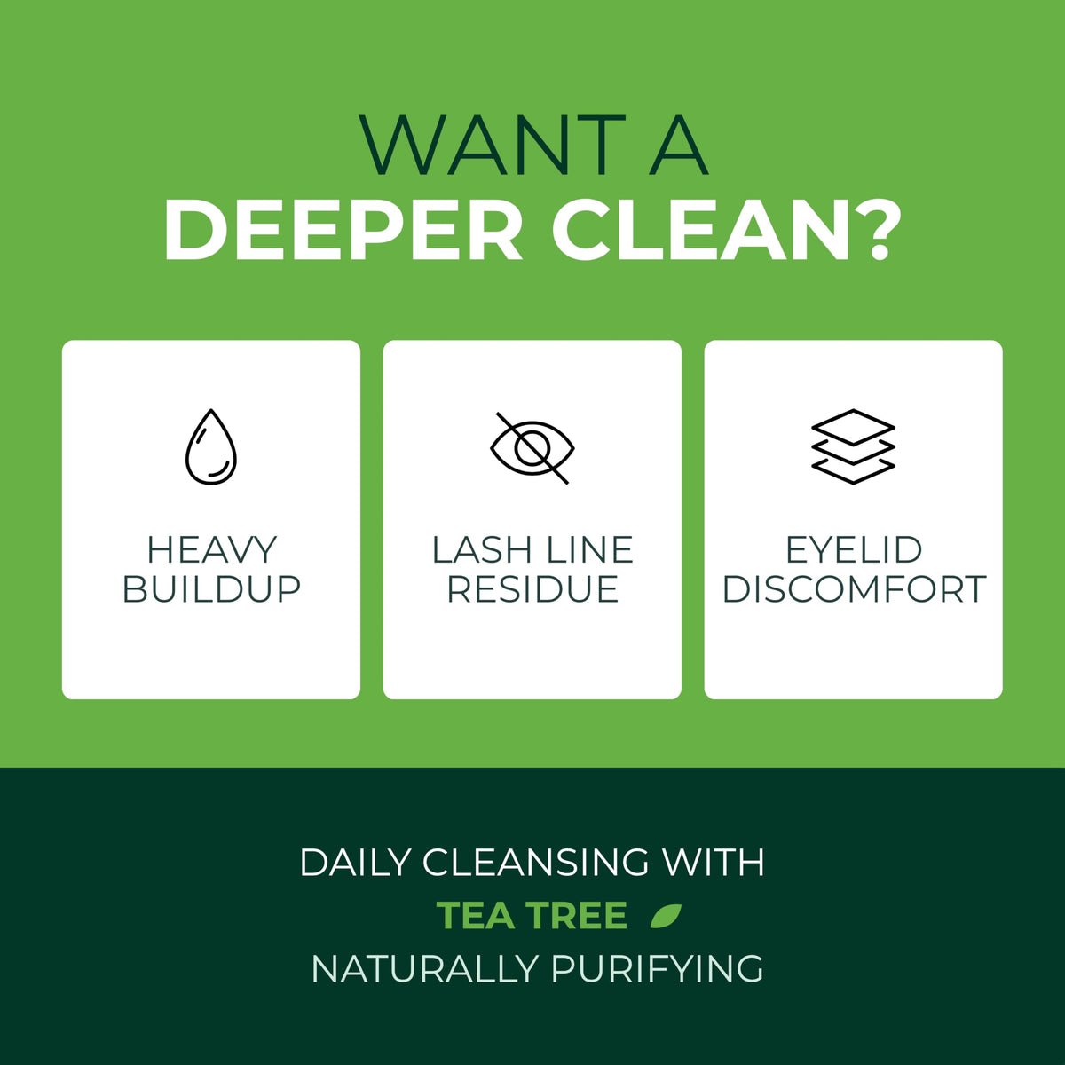 NOVEHA Eyelid & Lash Wipes individual package close-up