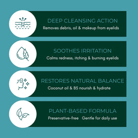 NOVEHA Tea Tree Foaming Cleanser with cucumber extract