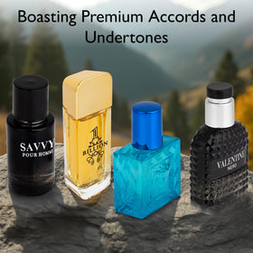 NovoGlow 30ml bottle of Savvy fragrance