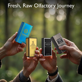NovoGlow Signature Scent 4-Piece Mini Fragrance Set in attractive packaging