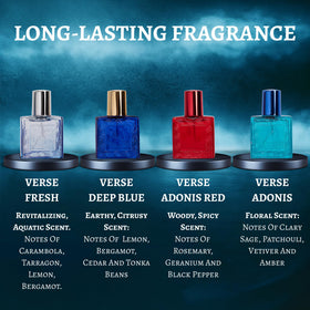 NovoGlow Verse Fresh fragrance bottle close-up