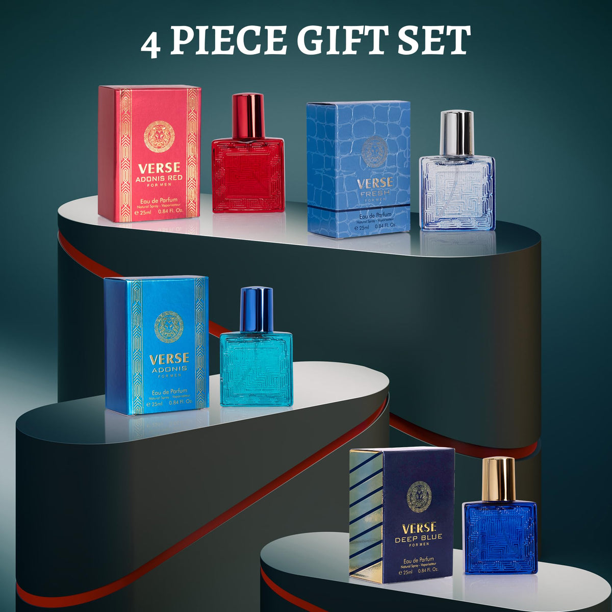 NovoGlow Verse Mini Fragrance Gift Set packaging