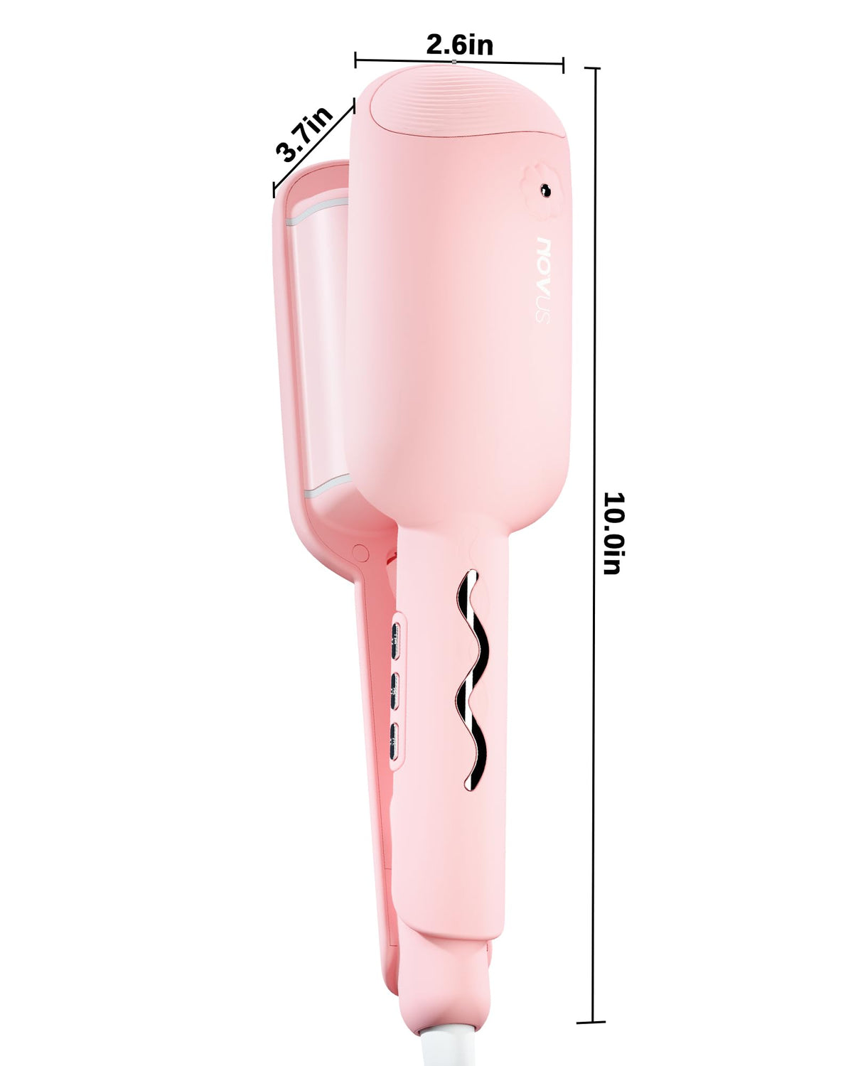 NOVUS Curling Iron packaging display