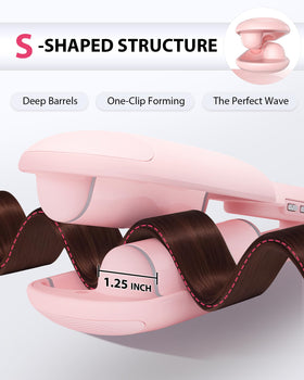 NOVUS Curling Iron with temperature display