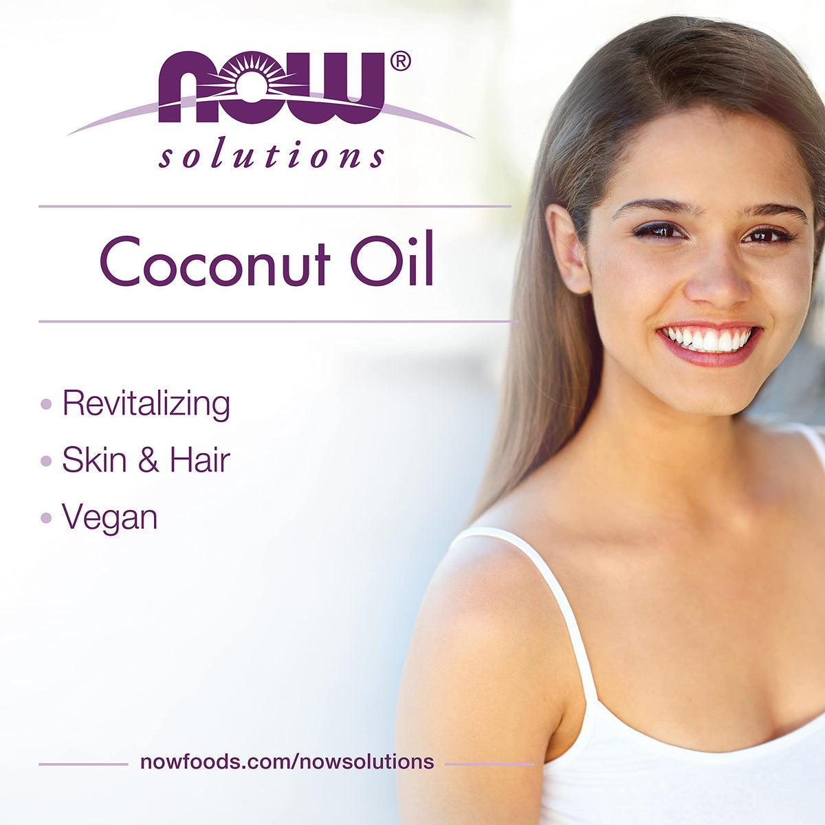 NOW Foods Liquid Coconut Oil 16-Ounce with essential oils