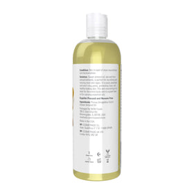 NOW Foods Sweet Almond Oil 100% Pure 16 oz bottle side view