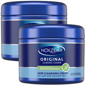 Noxzema Face Wash 2-Pack front view with jars
