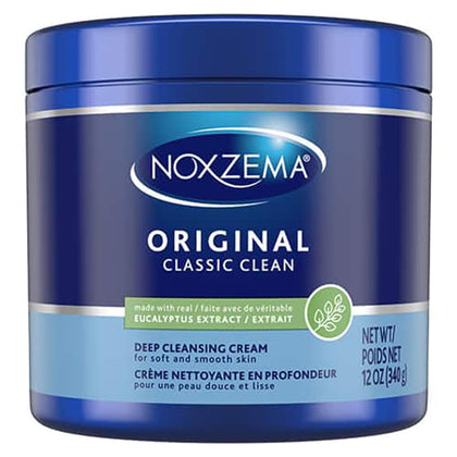 Noxzema Face Wash Original Deep Cleansing Cream 12 Oz front view