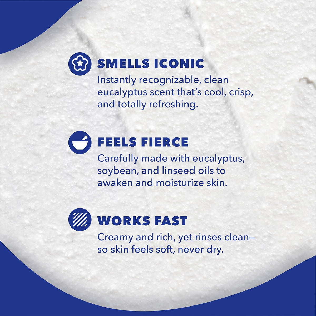 Noxzema Face Wash Original Deep Cleansing Cream 12 Oz texture close-up