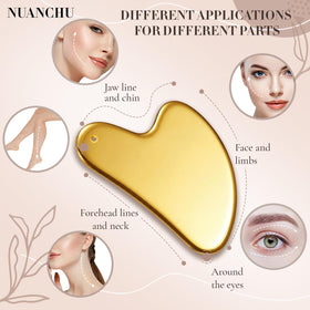 Nuanchu Gua Sha tool on a marble surface