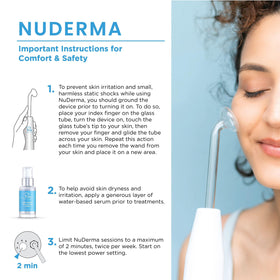 NuDerma Clinical device with multiple applicators displayed