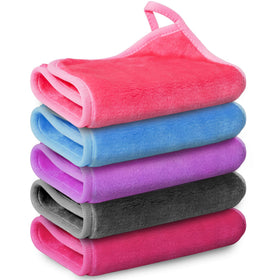 NUGILLA Makeup Remover Cloths 5-pack in assorted colours