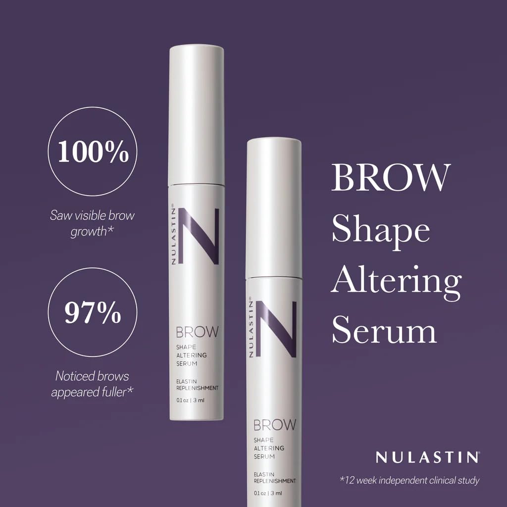 NULASTIN eyebrow serum brush applicator close-up
