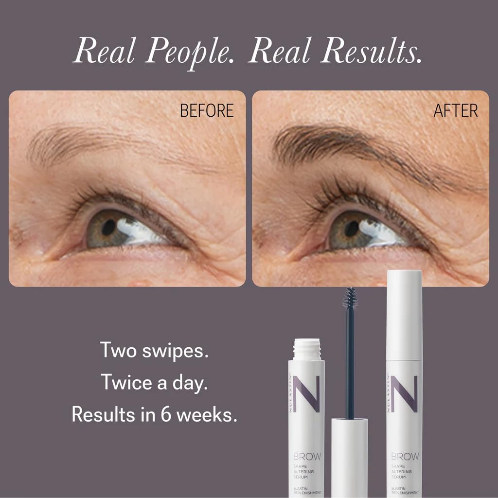 NULASTIN eyebrow serum packaging side view
