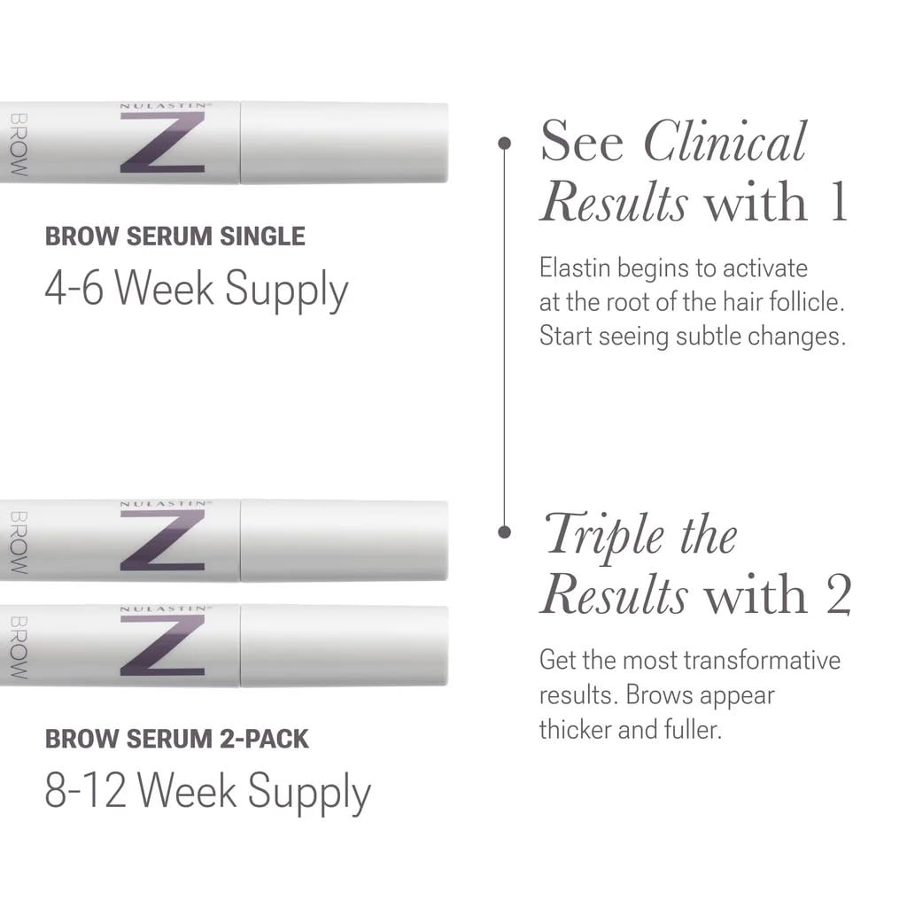 NULASTIN eyebrow serum with brush and applicator