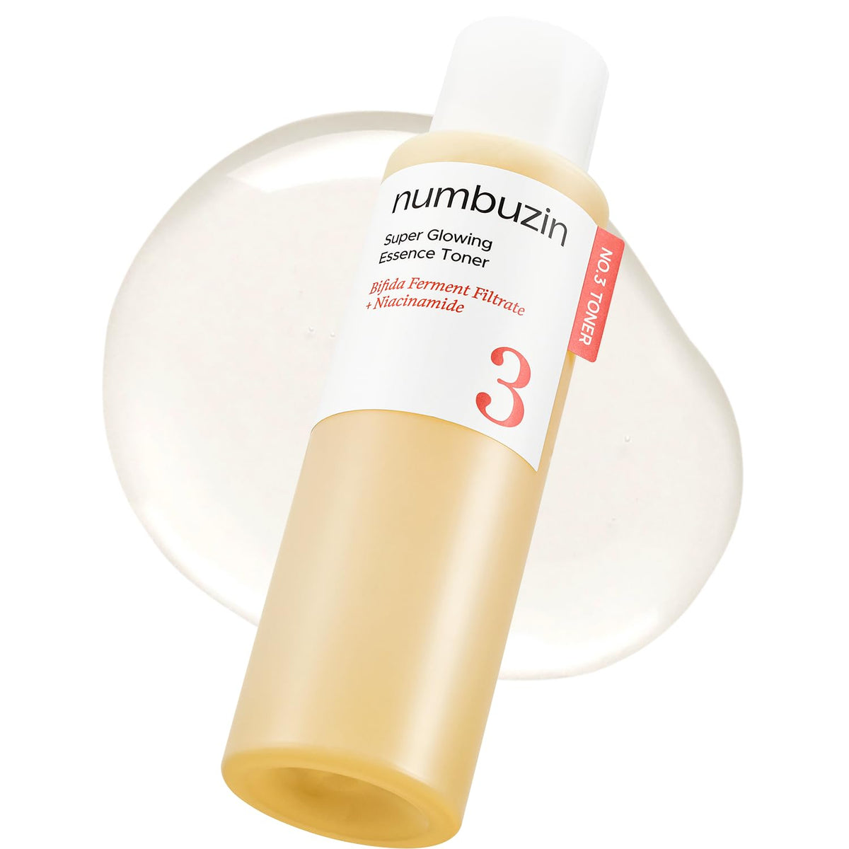 numbuzin No.3 Super Glowing Essence Toner 200ml front view