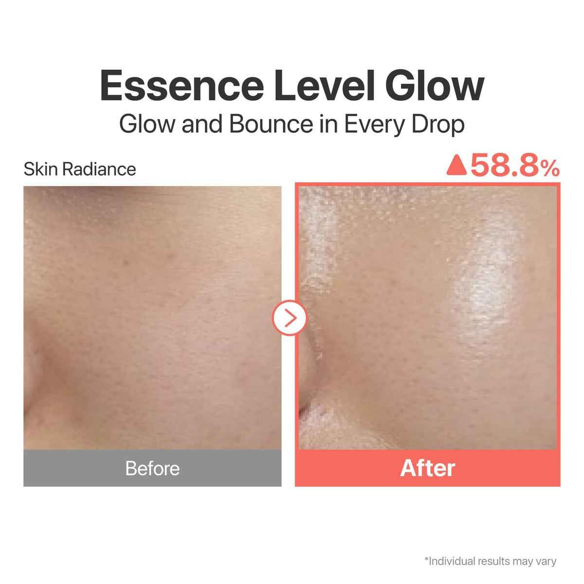 numbuzin No.3 Super Glowing Essence Toner side view showing bottle design