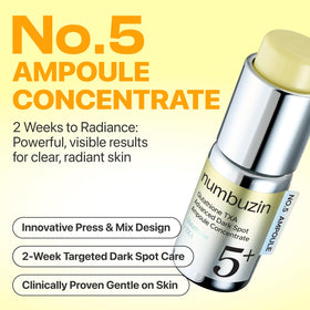 numbuzin No.5 Glutathione TXA Dark Spot Ampoule packaging
