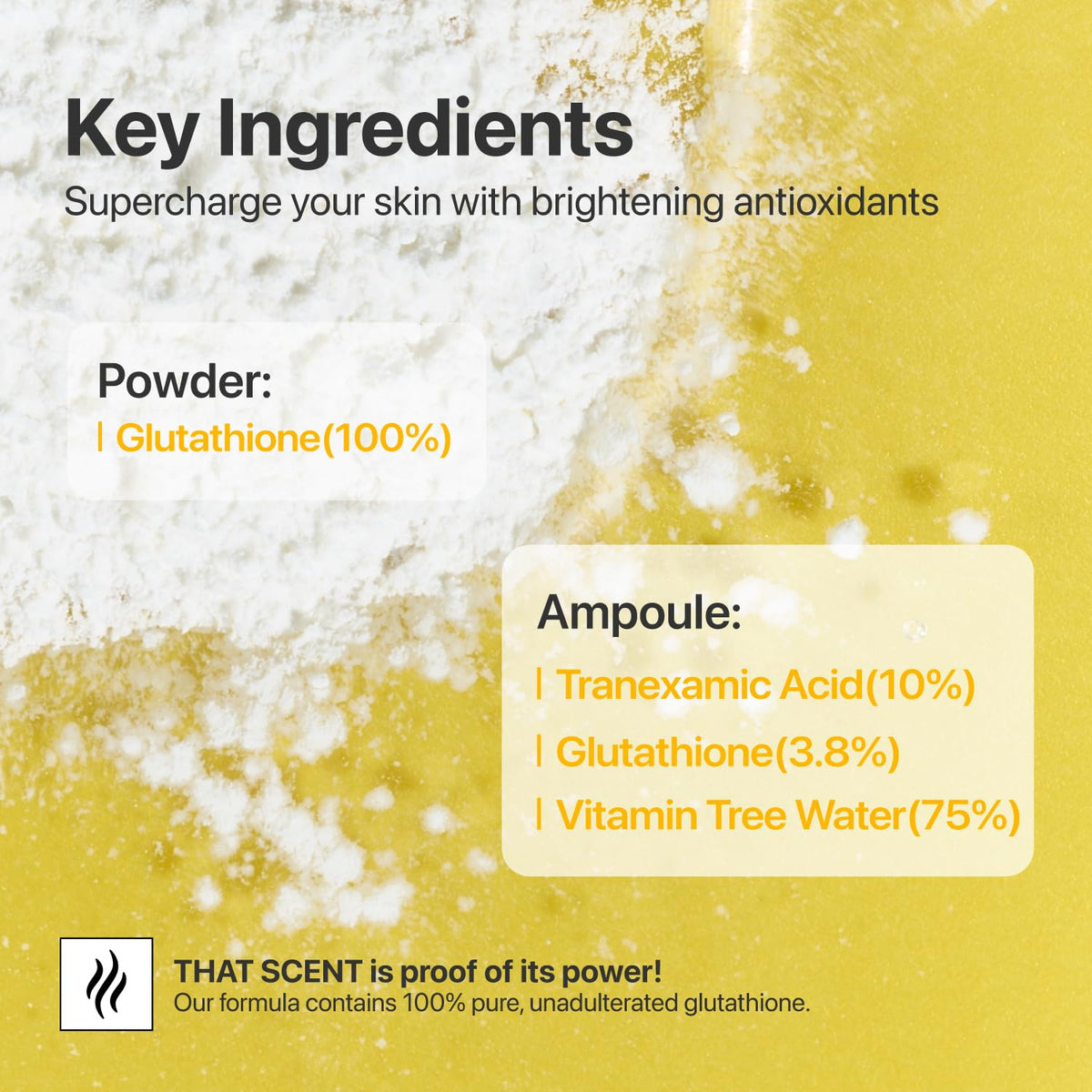 numbuzin No.5 Glutathione TXA Dark Spot Ampoule side view