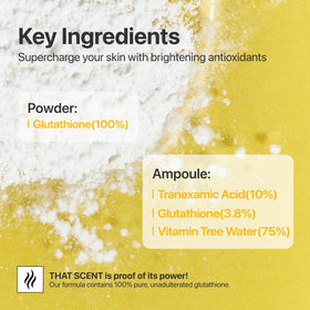 numbuzin No.5 Glutathione TXA Dark Spot Ampoule side view