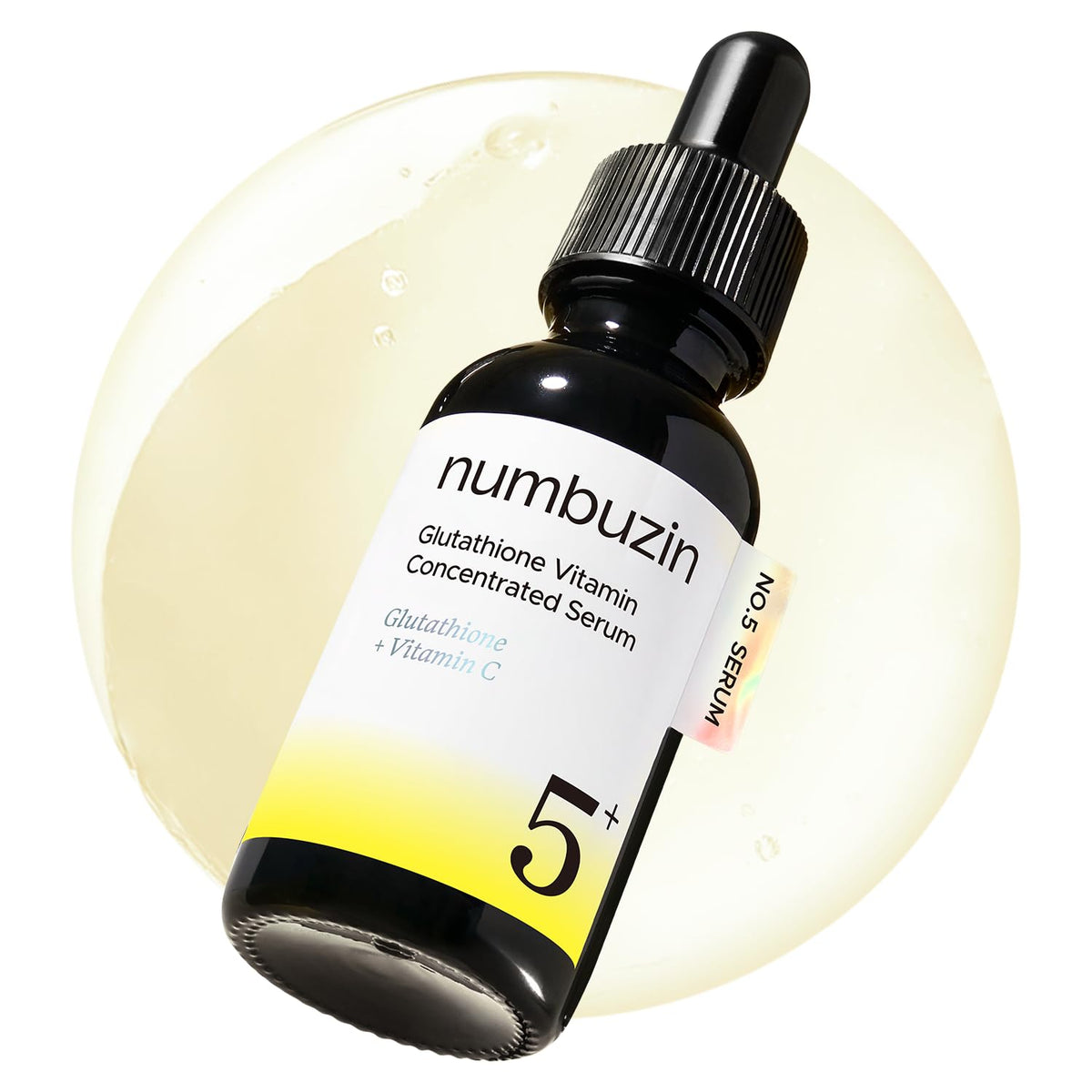 numbuzin No.5 Vitamin Concentrated Serum front view with packaging